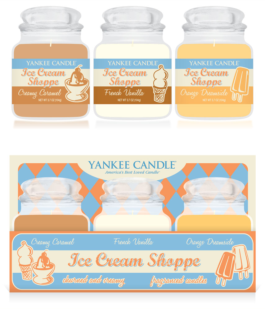 Retro Packaging: Ice Cream Shoppe